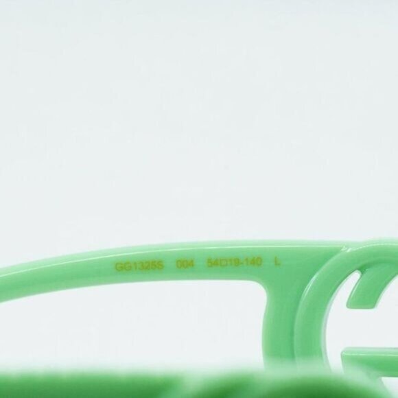 NEWEST GUCCI GG1325S 004 GREEN SUNGLASSES - Picture 10 of 13